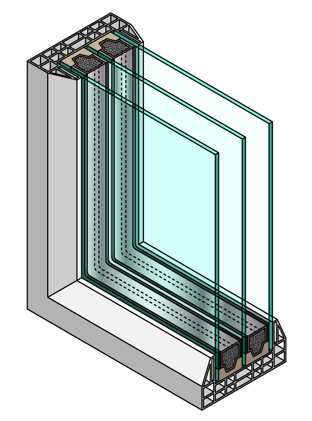 double pane vs. triple pane windows