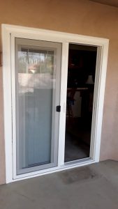 Bakersfield Patio Door with Blinds Between Glass - After