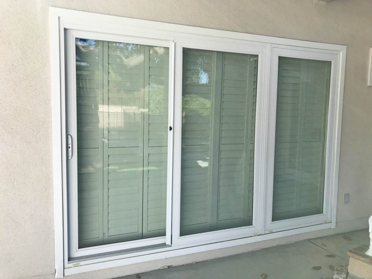3 Panel Sliding Glass Doors Replacement in Palmdale - California Energy
