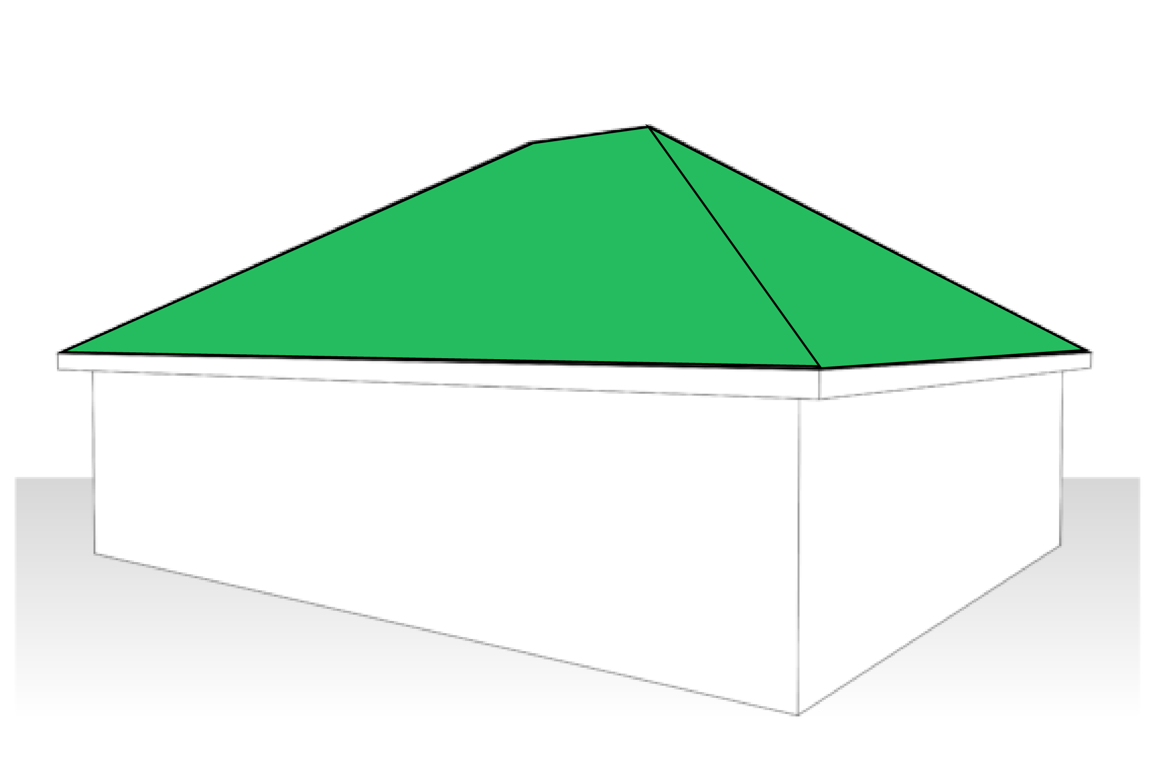 Hip Roof Illustration (Eight Most Common Roof Types)