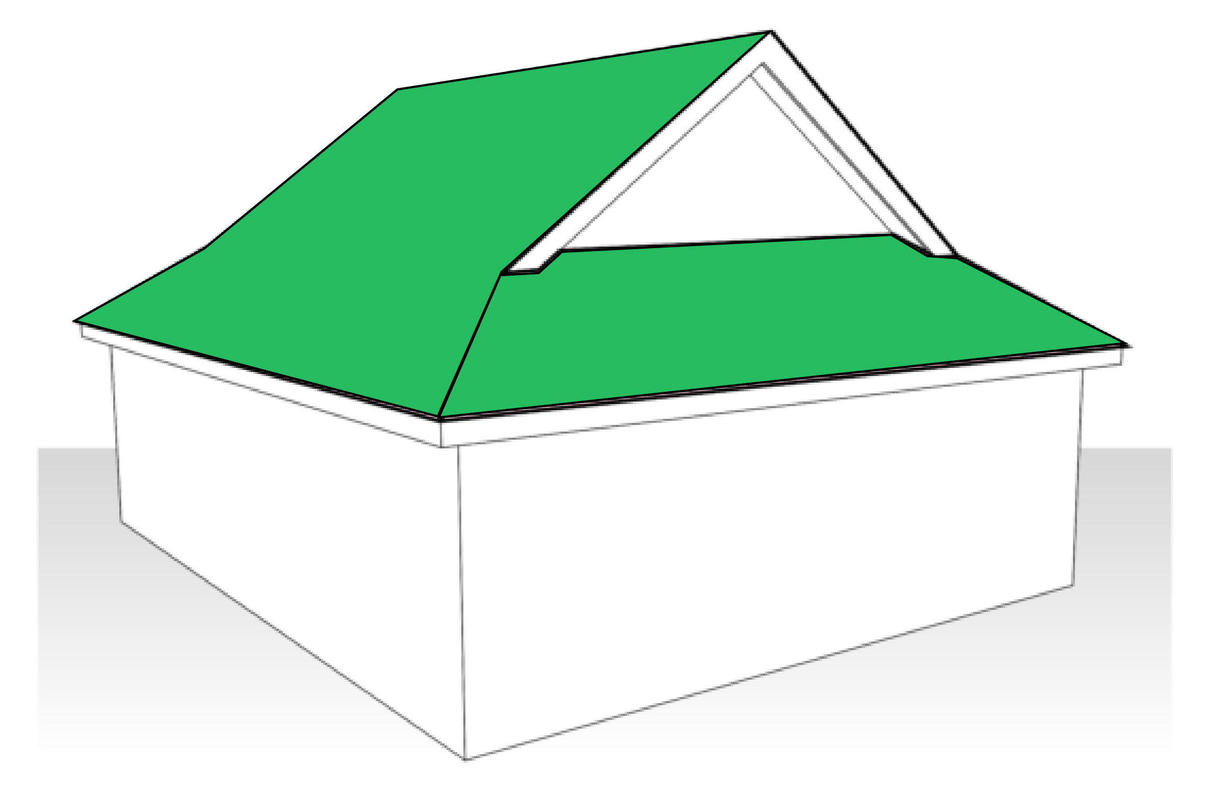 Dutch Gabled Roof Illustration (Eight Most Common Roof Types)