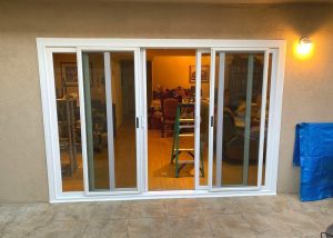Four-Panel Sliding Glass Door in North Hollywood, CA