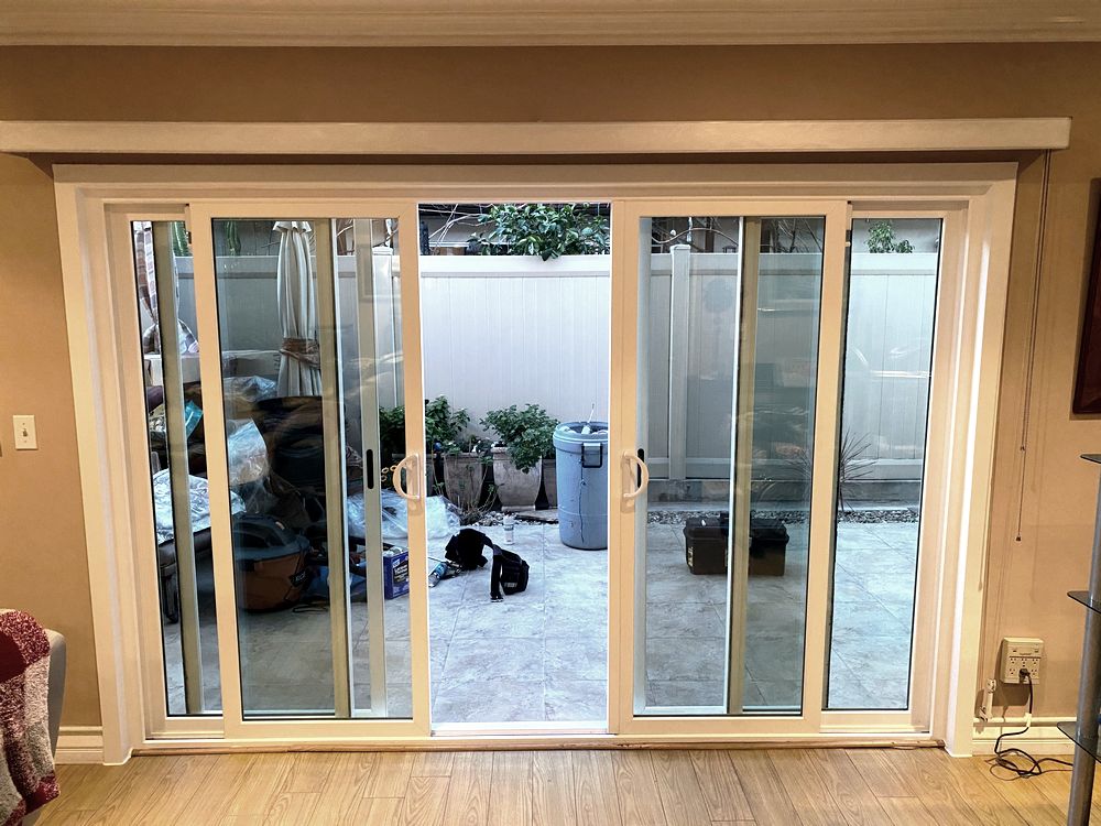 Four-Panel Sliding Glass Door in North Hollywood, CA