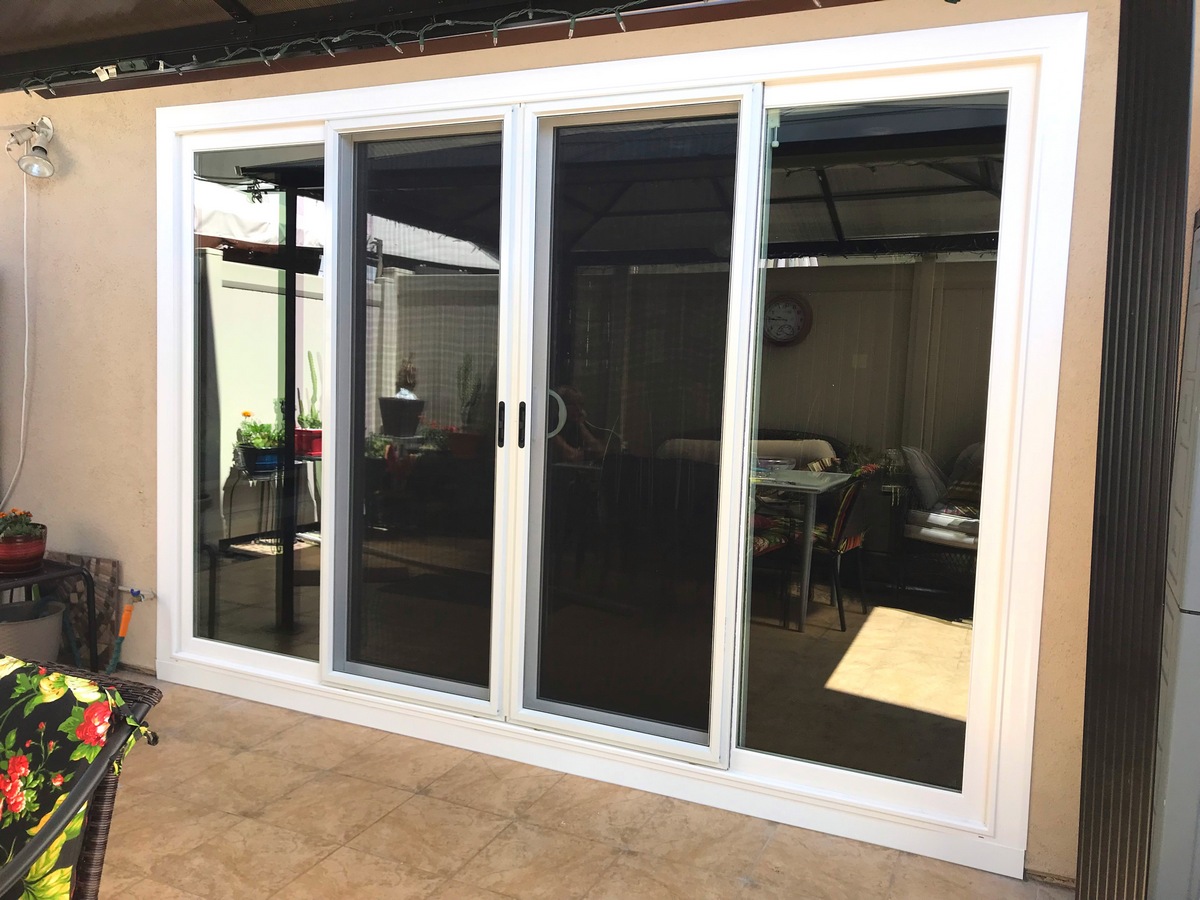 4-Panel Patio Door Project in Sherman Oaks, CA