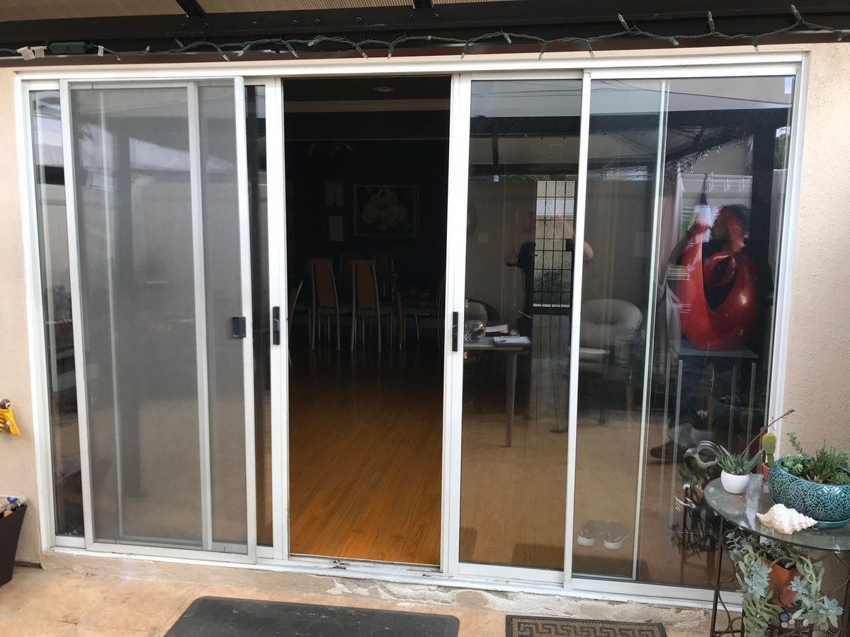 4-Panel Patio Door Project in Sherman Oaks, CA