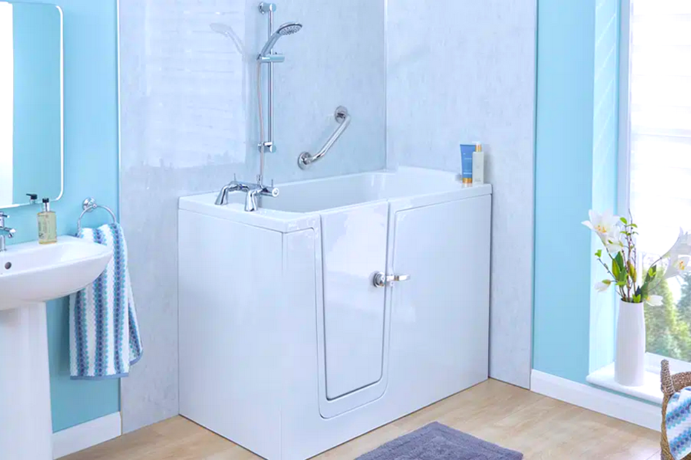 Compact walk-in tub - Can You Put a Walk-in Tub in a Small Bathroom