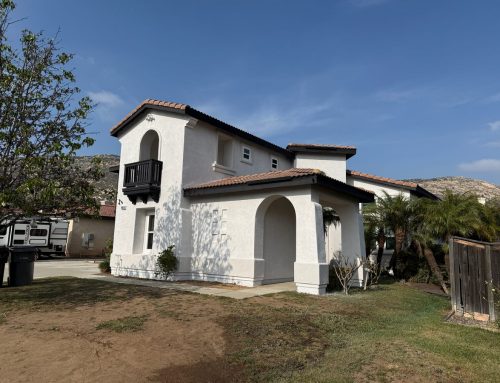 Two Story House Exterior Repaint in Moreno Valley, CA