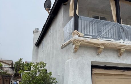 Two Story House Exterior Repaint in Moreno Valley, CA