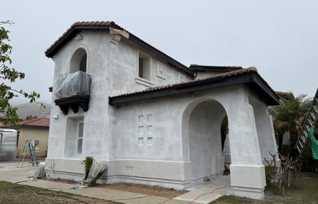 Two Story House Exterior Repaint in Moreno Valley, CA