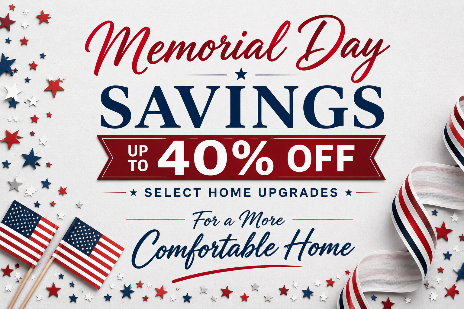 Cal Energy Memorial Day Banner