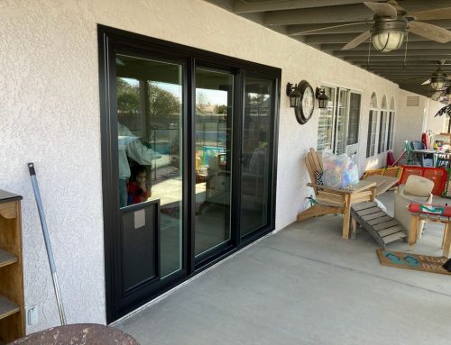 Sliding Glass Patio Door with In-Glass Pet Door in Ontario, CA