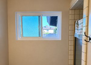 White Vinyl Sliding Window Installation in Los Angeles, CA