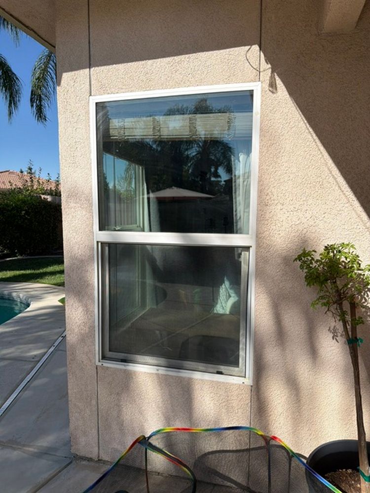 White Vinyl Sliding and Single-Hung Window Replacement in Northridge, CA (4)